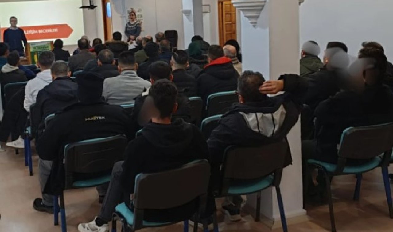 Seydişehir’de denetimli serbestlikten yükümlülere yönelik seminer