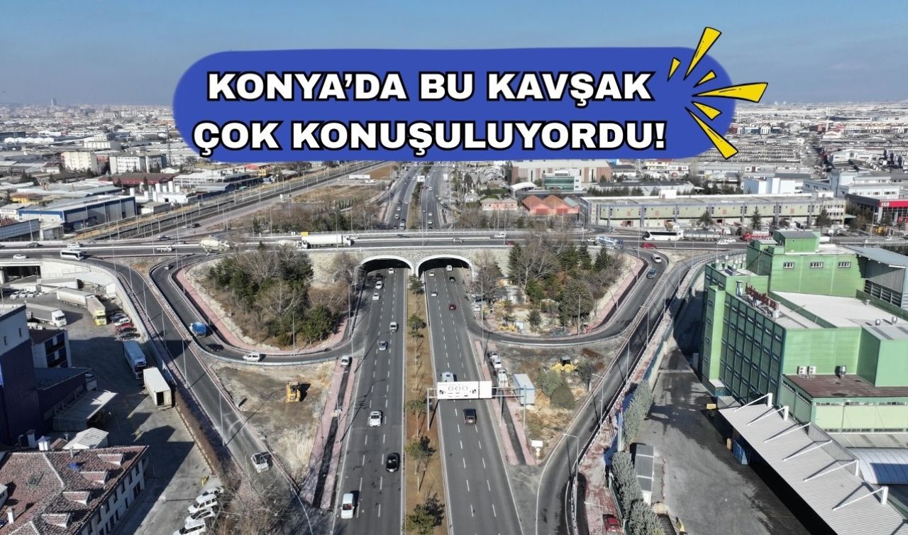 Şeritler daraldı mı, trafik arttı mı? Marangozlar Kavşağı için Konya Büyükşehir’den net yanıt