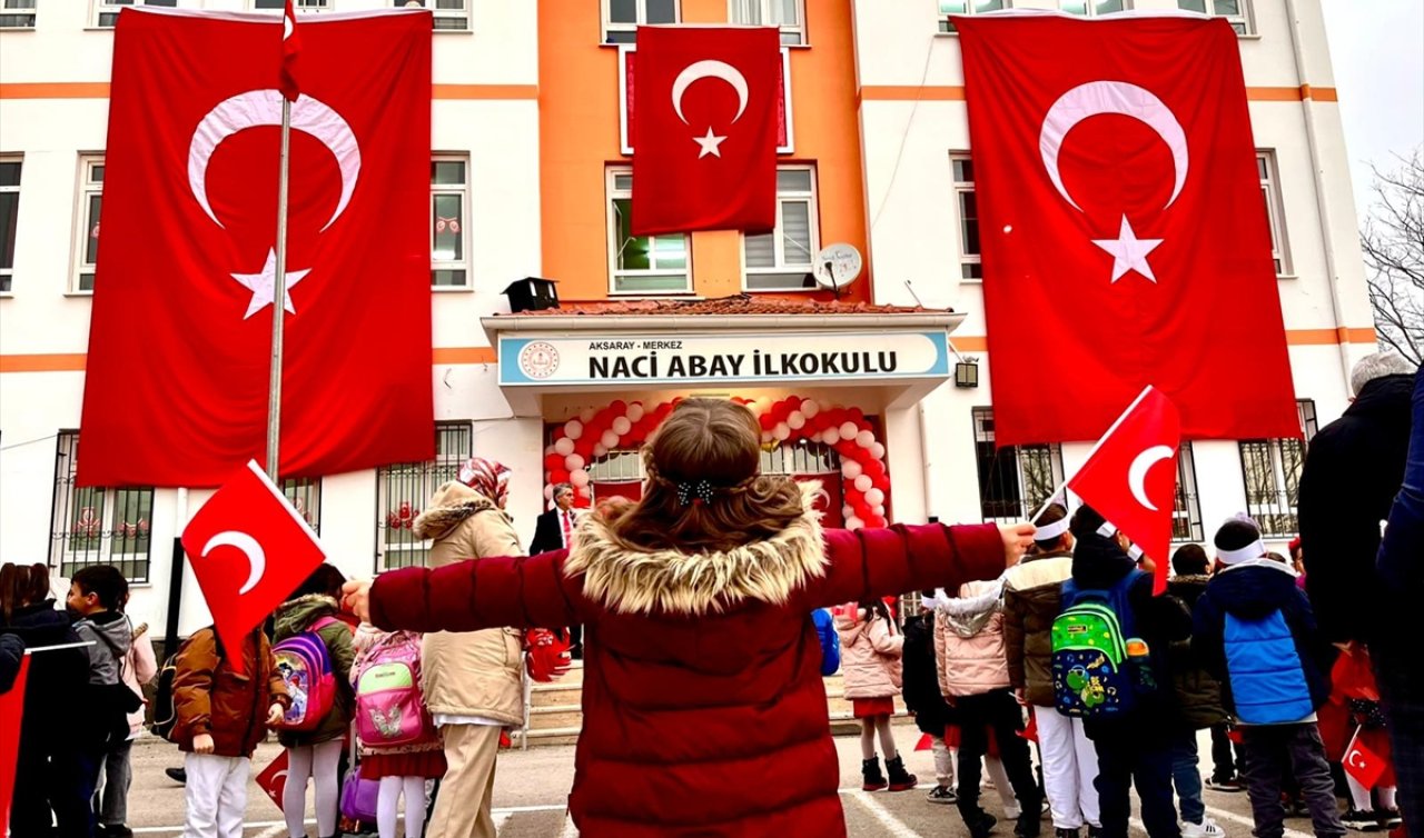 Konya’da ilk ders zili çaldı