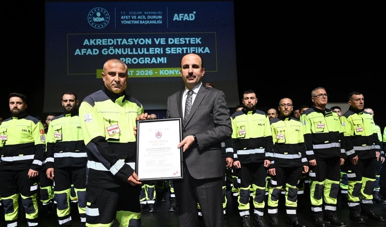 Türkiye’de bir ilk! Konya Büyükşehir Belediyesi Afet Akreditasyonunda tarihe geçti