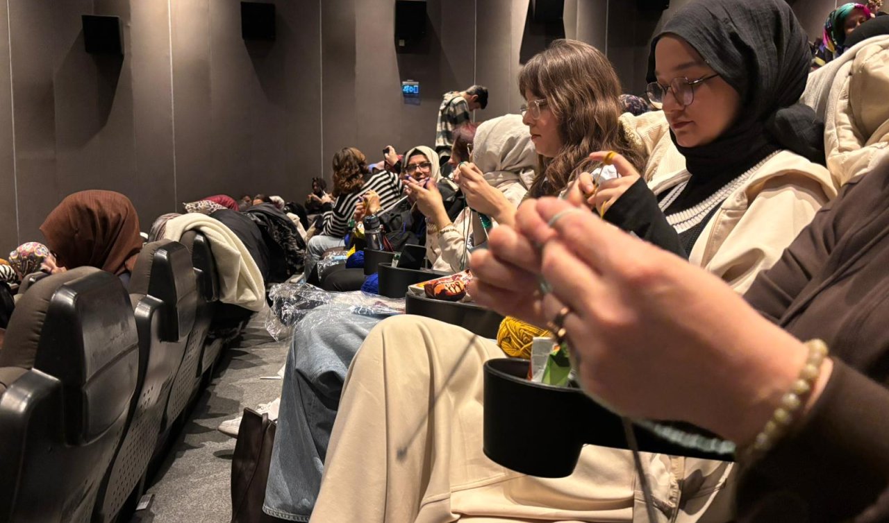 Sinema izlerken iyilik ördüler: Konya’da örnek sosyal sorumluluk!