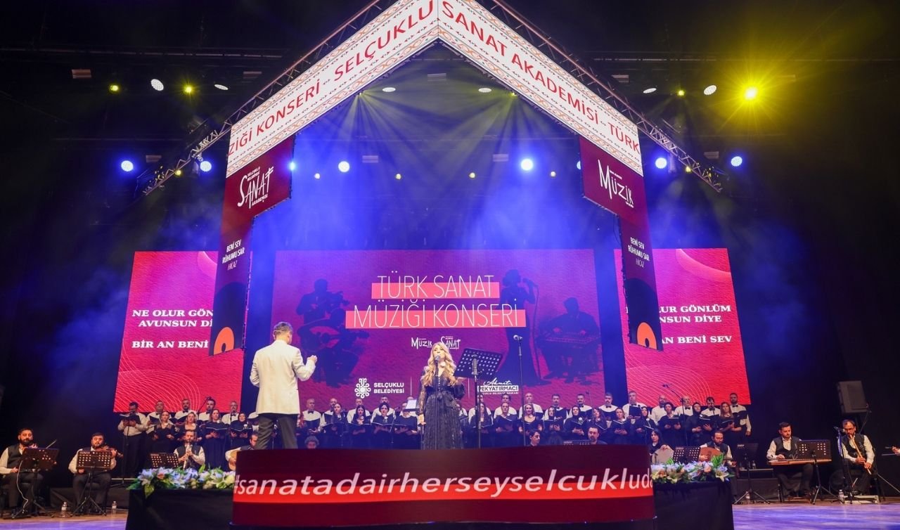 Selçuklu’da Türk Sanat Müziği rüzgârı! Salon doldu taştı