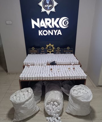 Konya’da uyuşturucu operasyonu: 1 ayda 187 kişi tutuklandı