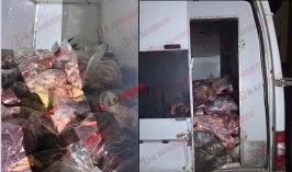 Skandal görüntüler! Konya’dan İstanbul’a götürülüyordu: Tonlarca kaçak etle yakalandılar