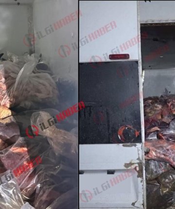 Skandal görüntüler! Konya’dan İstanbul’a götürülüyordu: Tonlarca kaçak etle yakalandılar