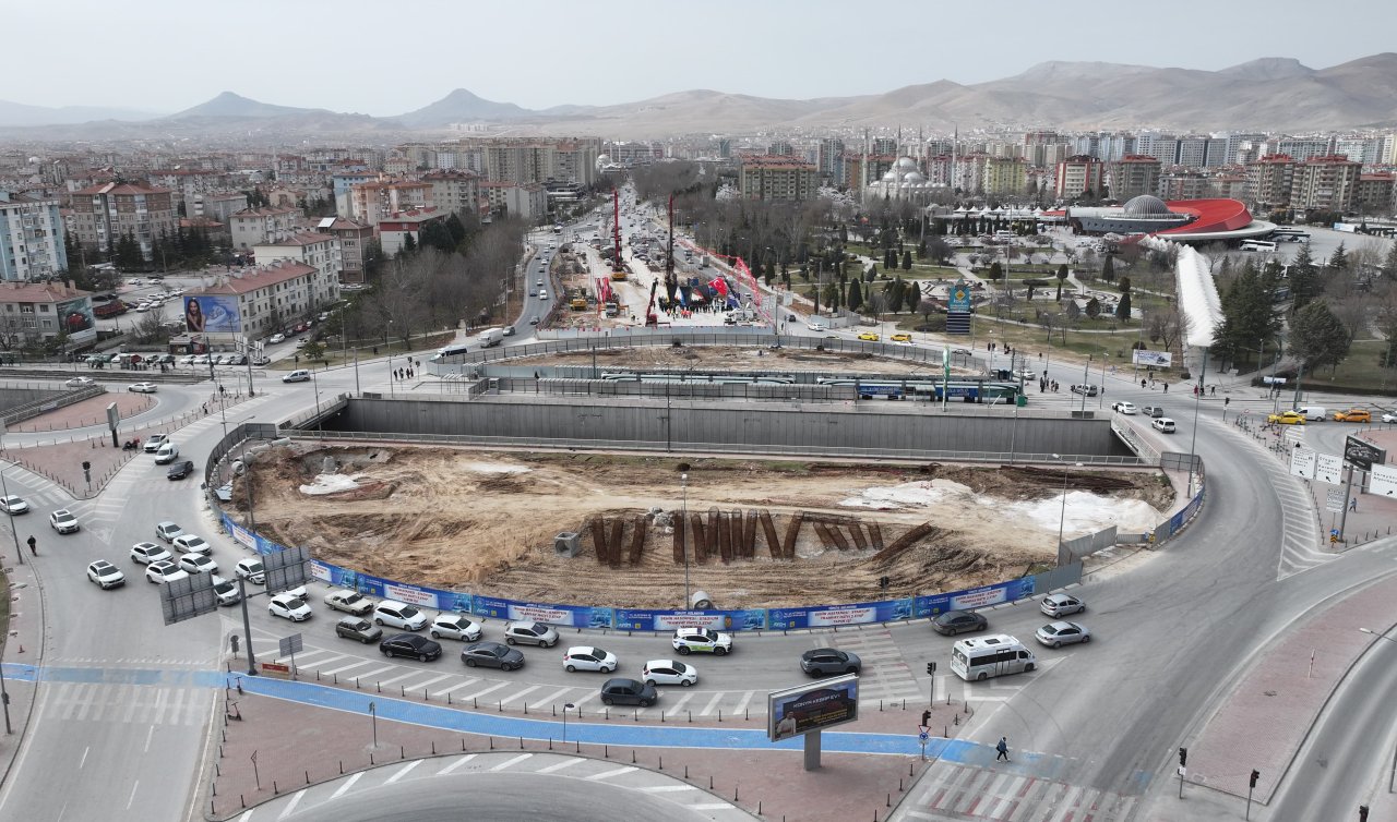 Konya’da 3 katlı dev proje: Otogar bölgesinde trafik tarih olacak