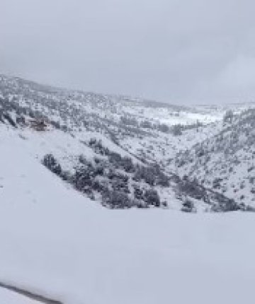 Tepekent Mahallesi’nde kar etkisini gösterdi!