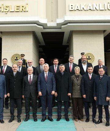 Konya Protokolü’nden İçişleri Bakanı Çiftçi’ye hayırlı olsun ziyareti