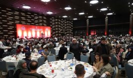 Konya’daki Şehit Aileleri, Gaziler ve Gazi Yakınları “Büyük Aile Sofrası“nda Buluştu