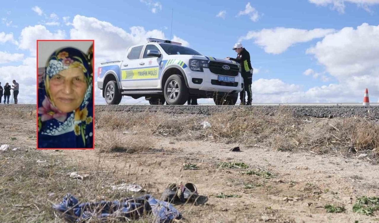 Konya karayolunda acı kaza: Gelincik toplayan 75 yaşındaki kadın öldü