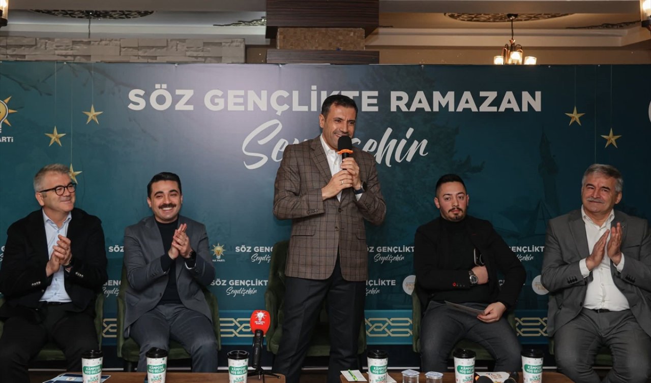 AK Parti Konya İl Başkanı Özgökçen, Seydişehir’de gençlerle buluştu