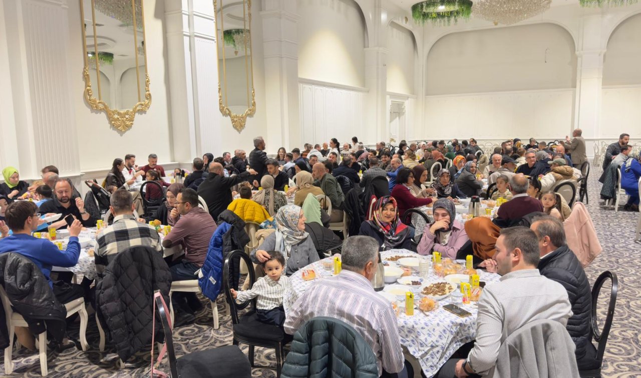 Konya’daki Trabzonlular iftar programında buluştu