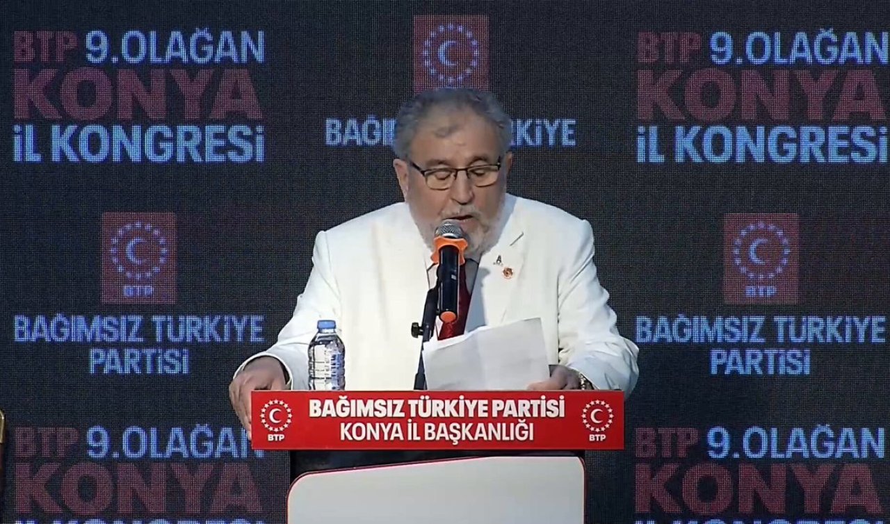  BTP Konya İl Başkanı Hasan Öztürk vefat etti
