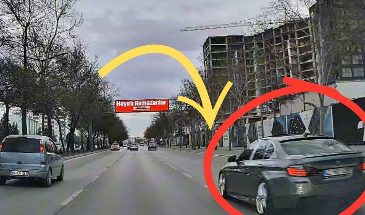 Konya- Yeni İstanbul yolunda makas terörü kamerada