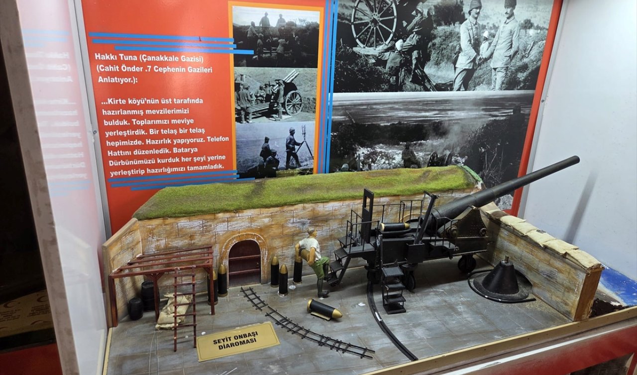 1915 Çanakkale Şehitlik Gezici Müzesi Seydişehir’de