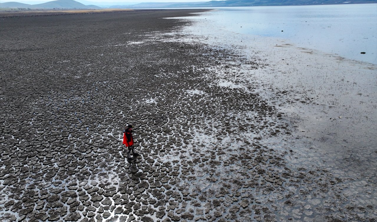 Konya’da kuraklığa direnen Çavuşçu Gölü yeniden umut oldu