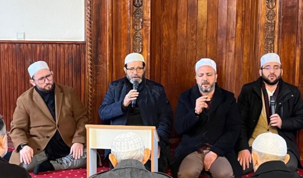 Konya’da 800 yıllık camide Mevlid ilgi gördü