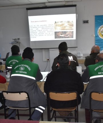 Konya’da orman yangınlarına karşı eğitim verildi