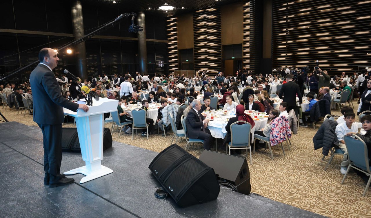 Konya’da Dünya Yetimler Günü’nde kardeşlik iftarı düzenlendi