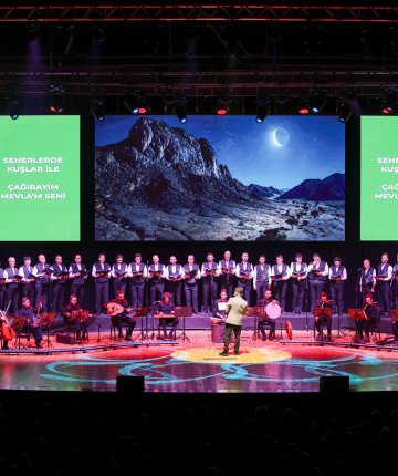 Selçuklu’da “Gönülden İlahiler” konseri sanatseverlerden tam not aldı