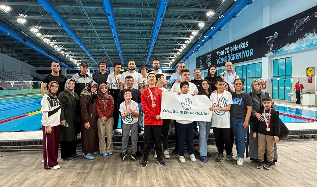 SOBE’nin yüzme takımından gururlandıran başarı: 28 madalya