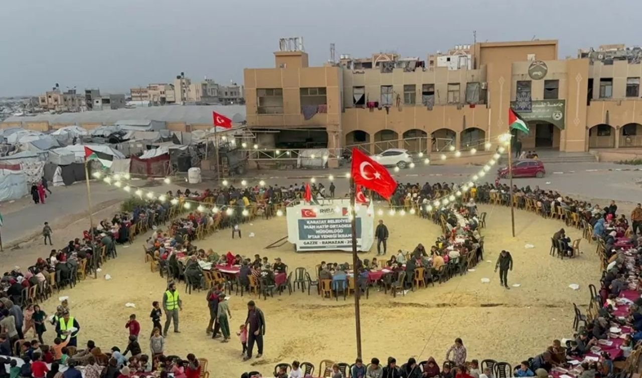 Ribat’tan Gazze’de 50 bin kişilik iftar
