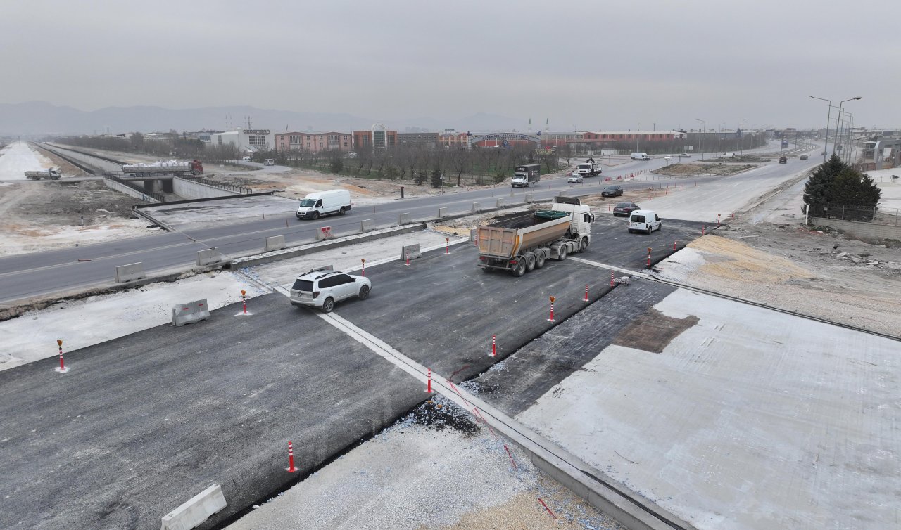 Konya’da tramvay hattı projesinde kritik adım: Keçili köprüsü tamamlandı