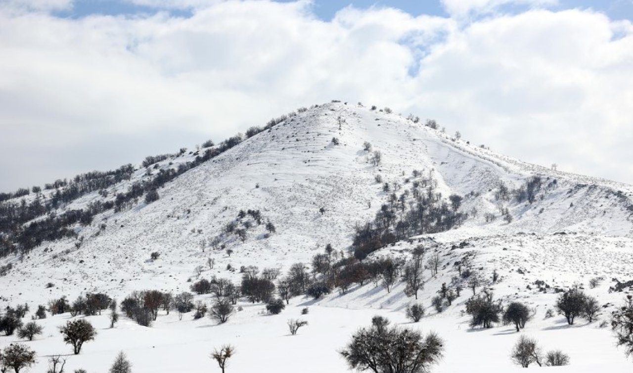 Orta Toroslar’da kış güzelliği: Dronla çekilen görüntüler hayran bıraktı