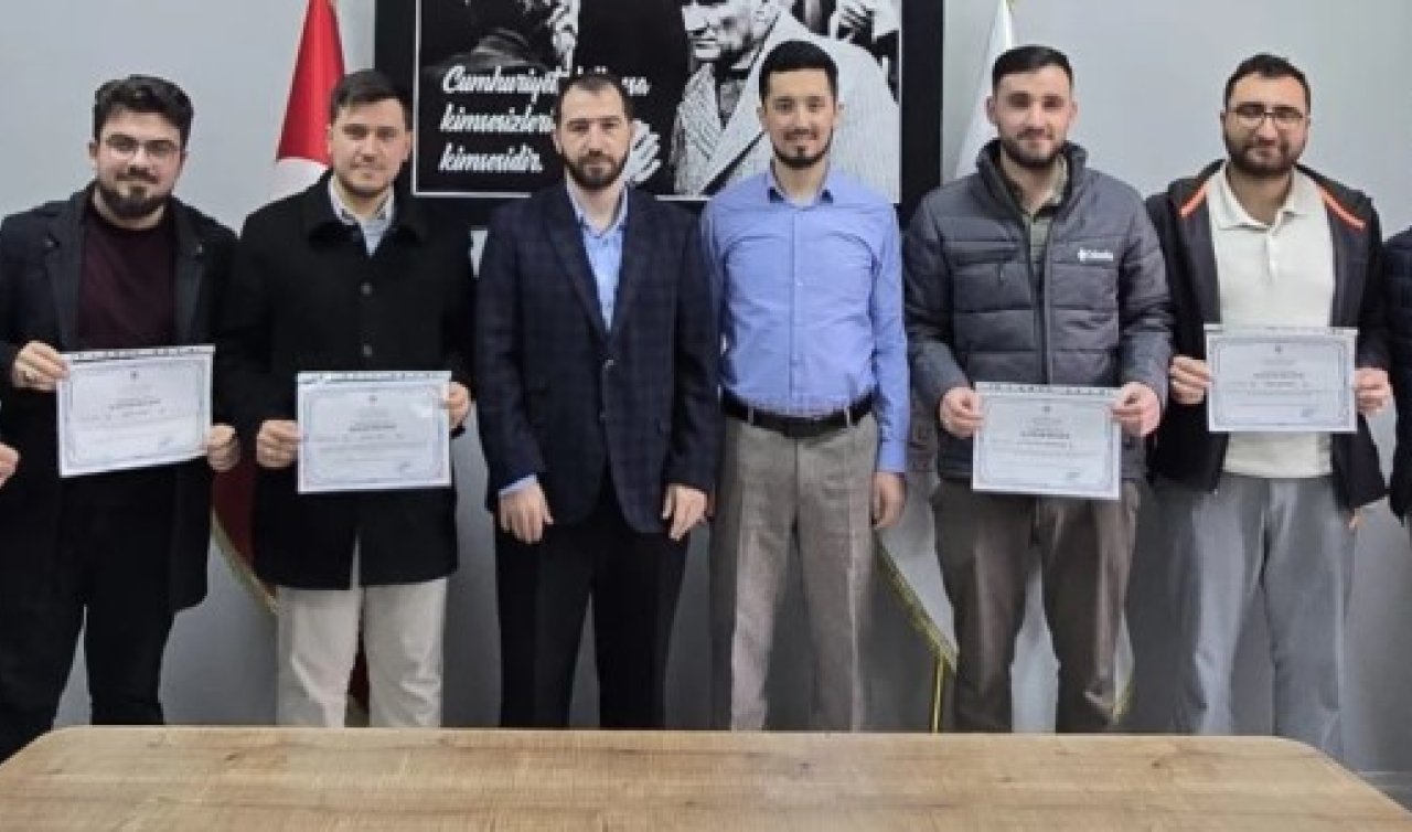 Derebucak’ta din görevlilerine vaaz eğitimi verildi