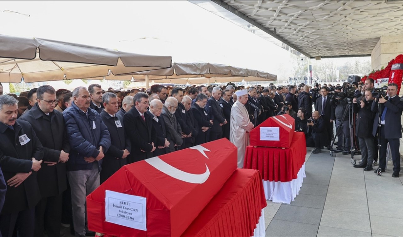 Katar’da şehit olan ASELSAN teknisyenleri son yolculuğuna uğurlandı