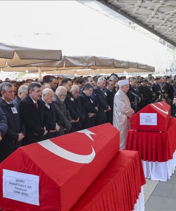 Katar’da şehit olan ASELSAN teknisyenleri son yolculuğuna uğurlandı