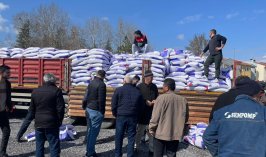 Çiftçiye can suyu! Beyşehir’de nohut tohumu desteği başladı