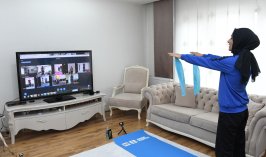 Konya’da online spor seanslarıyla sağlıklı yaşam dönemi başlıyor