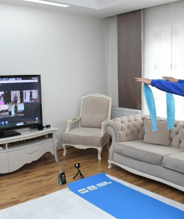 Konya’da online spor seanslarıyla sağlıklı yaşam dönemi başlıyor