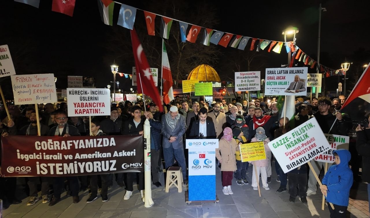 Konya’dan Orta Doğu’ya destek: “Geri Adım Yok”