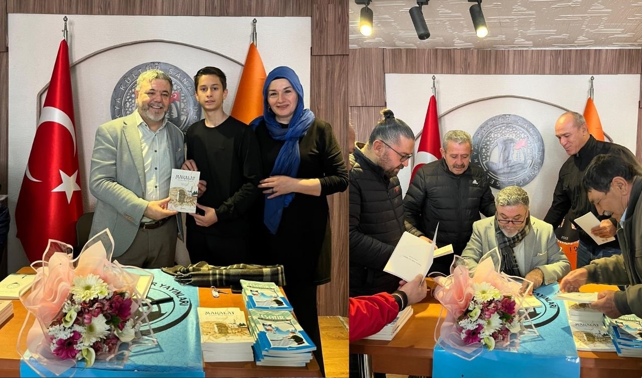 Konya’da edebiyat dolu buluşma: Hüseyin Muşmal okurlarıyla bir araya geldi