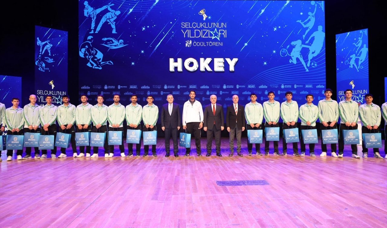 Konya’da “Selçuklu’nun Yıldızları” parladı: Başarılı sporcular ödüllendirildi