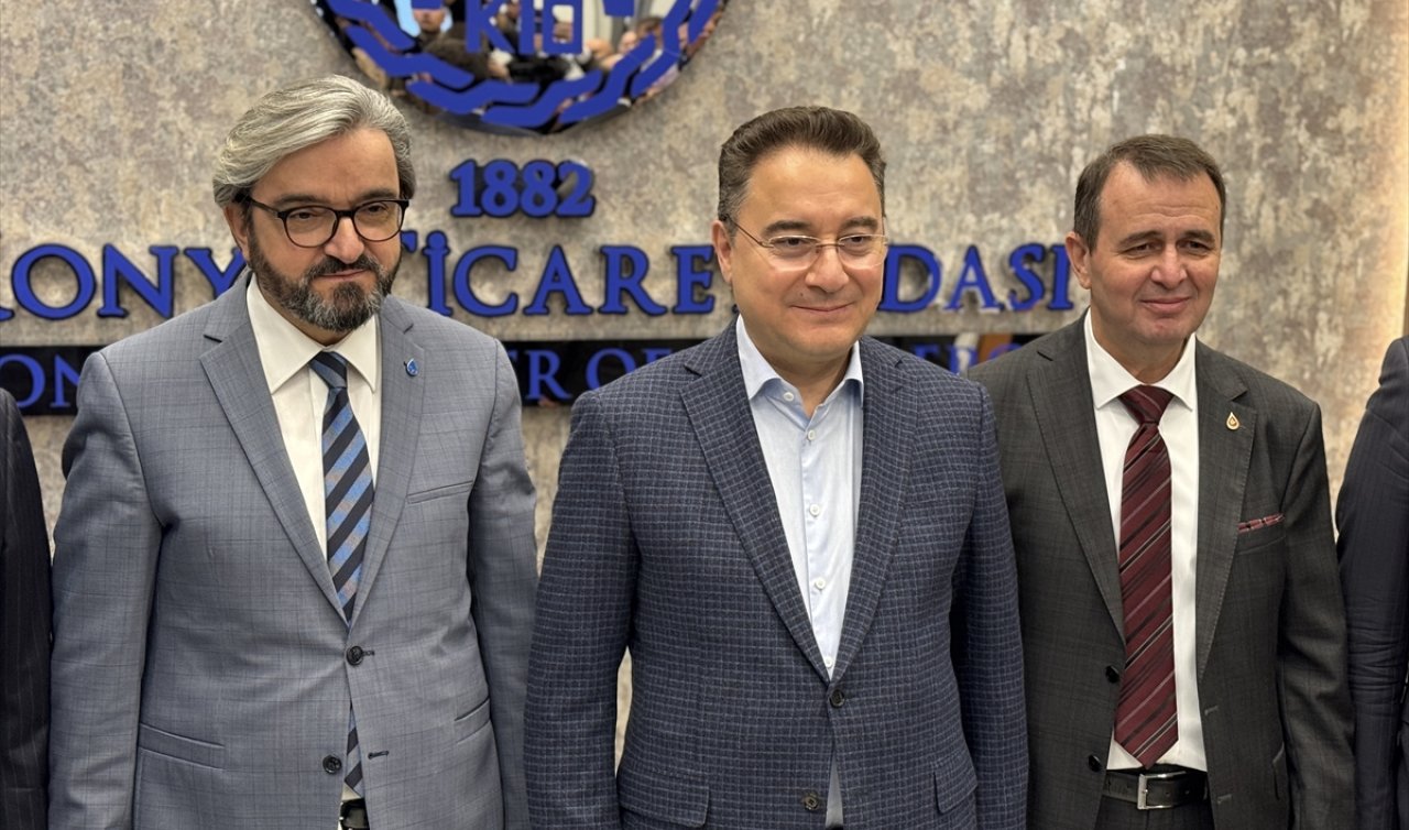 DEVA Partisi Genel Başkanı Ali Babacan, Konya Tarım Fuarı’nı ziyaret etti