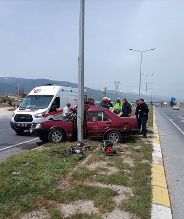 Konya’da iki araç çarpıştı: 1 kişi yaralandı