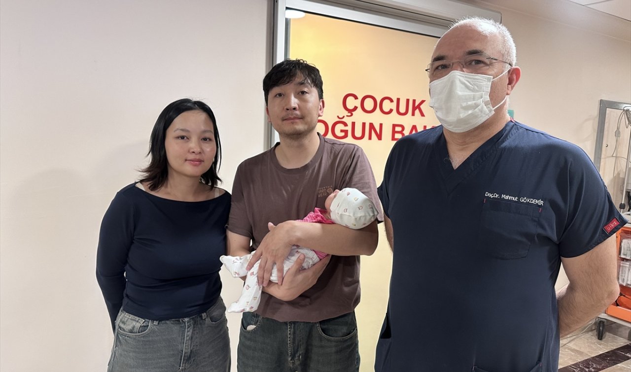 Konya’da şifa buldu: Moğolistanlı 10 günlük bebek hayatatTutundu