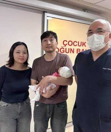 Konya’da şifa buldu: Moğolistanlı 10 günlük bebek hayatatTutundu