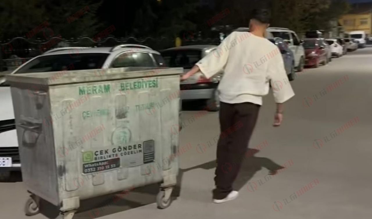 “Anısı var” diyerek konteyneri götürdü! Başkan Kavuş’tan ‘Sakince geri bırak’ çağrısı