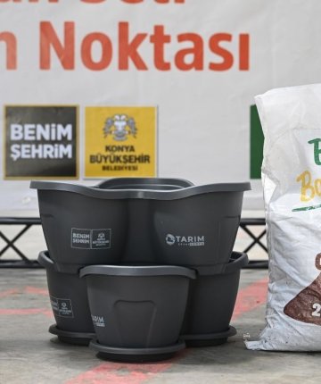 Konya’da balkonunda sebze yetiştirmek isteyenlere müjde: Dağıtımlar başladı