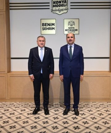 Gençlik ve Spor Bakanı Osman Aşkın Bak Konya’da ziyaret gerçekleştirdi