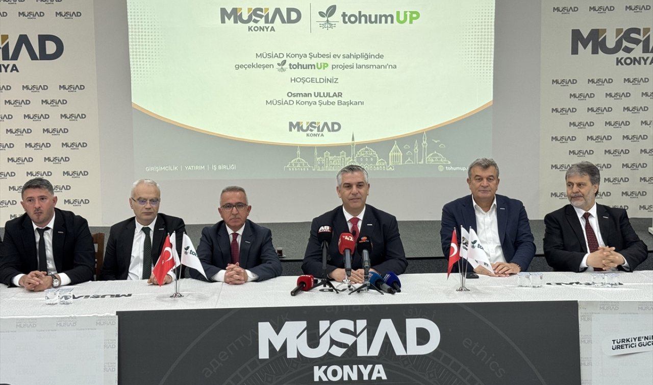 MÜSİAD Konya Şubesi “TohumUP“ projesini tanıttı