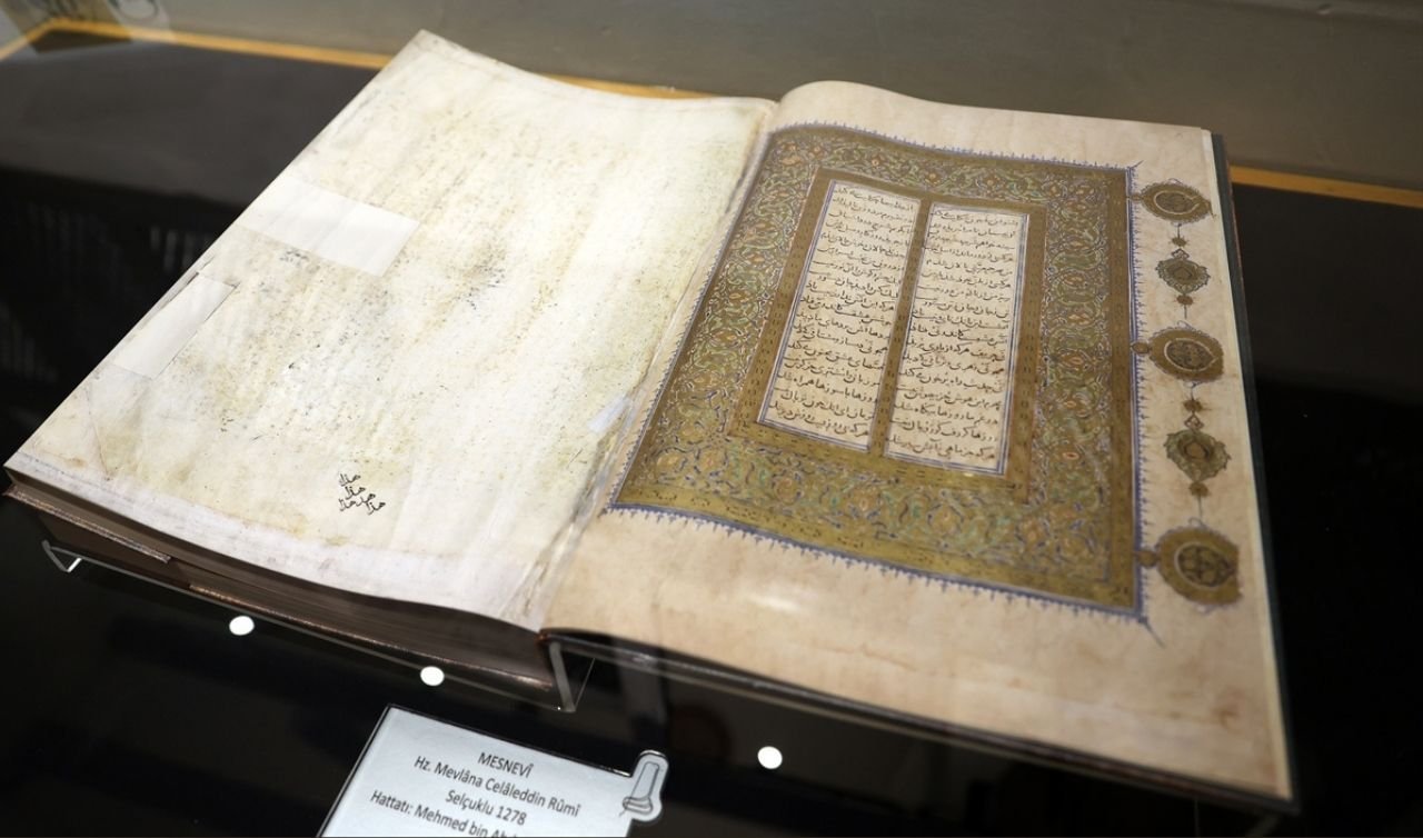 Mevlana’nın UNESCO Dünya Belleği’ndeki eserleri özel koşullarda korunuyor