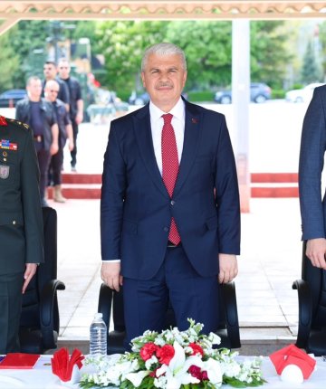 Konya’da özel bireyler bir günlük askerlik sevinci yaşadı