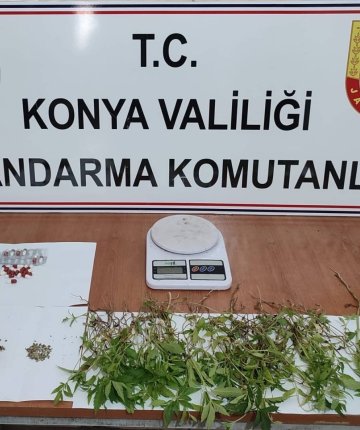 Konya’da uyuşturucuya büyük baskın: Binlercesi ele geçirildi 