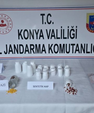 Konya’daki uyuşturucu operasyonu:  6 zanlı tutuklandı
