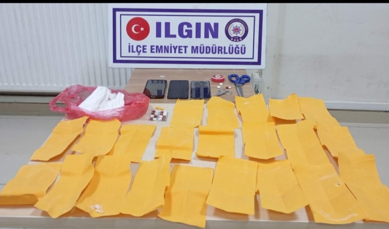 Konya’da uyuşturucu operasyonu: Suç dosyası kabarık 3 şüpheli tutuklandı